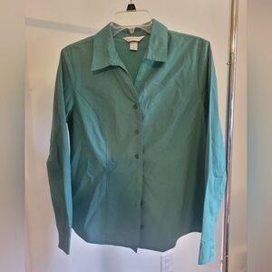 Christopher & Banks Womens Button-down